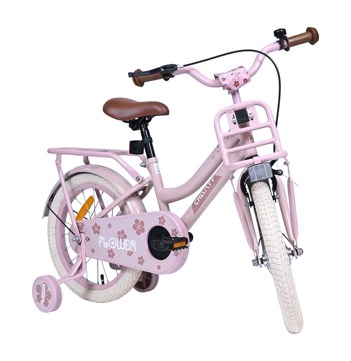 CHANTY Flower 16" Bicicletta rosa per bambine |