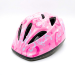 Casco per bambini Chanty – Rosa con cuori