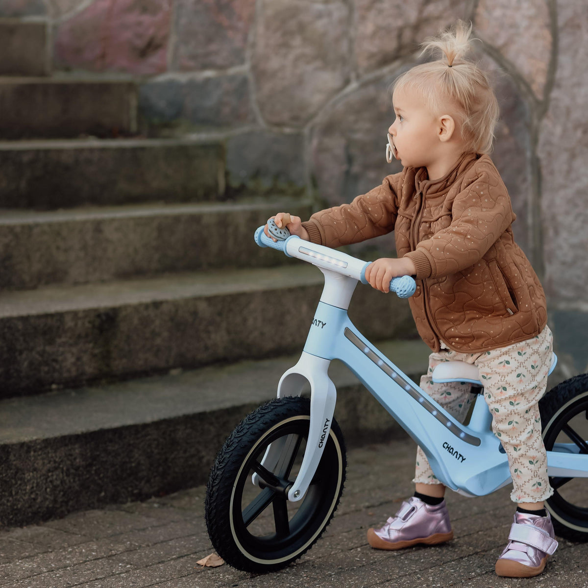 Chanty Go Bicicletta da Corsa Blu | Con Luce Integrata