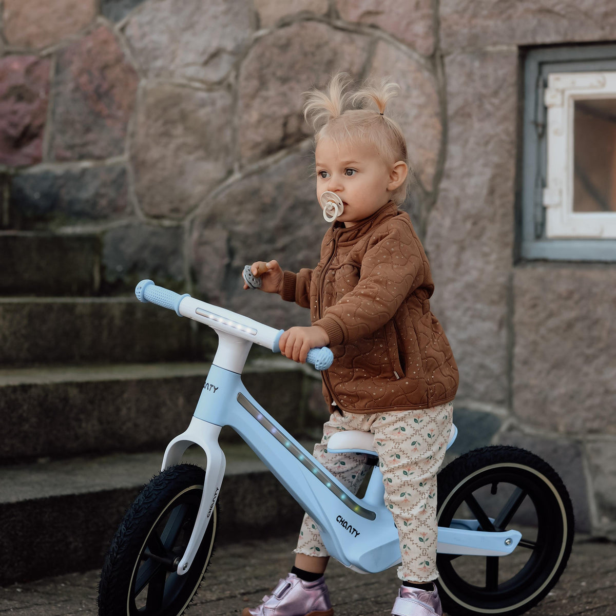 Chanty Go Bicicletta da Corsa Blu | Con Luce Integrata