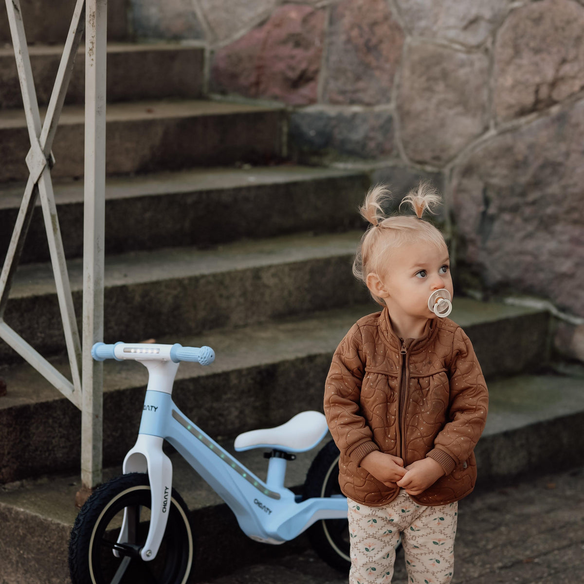 Chanty Go Bicicletta da Corsa Blu | Con Luce Integrata