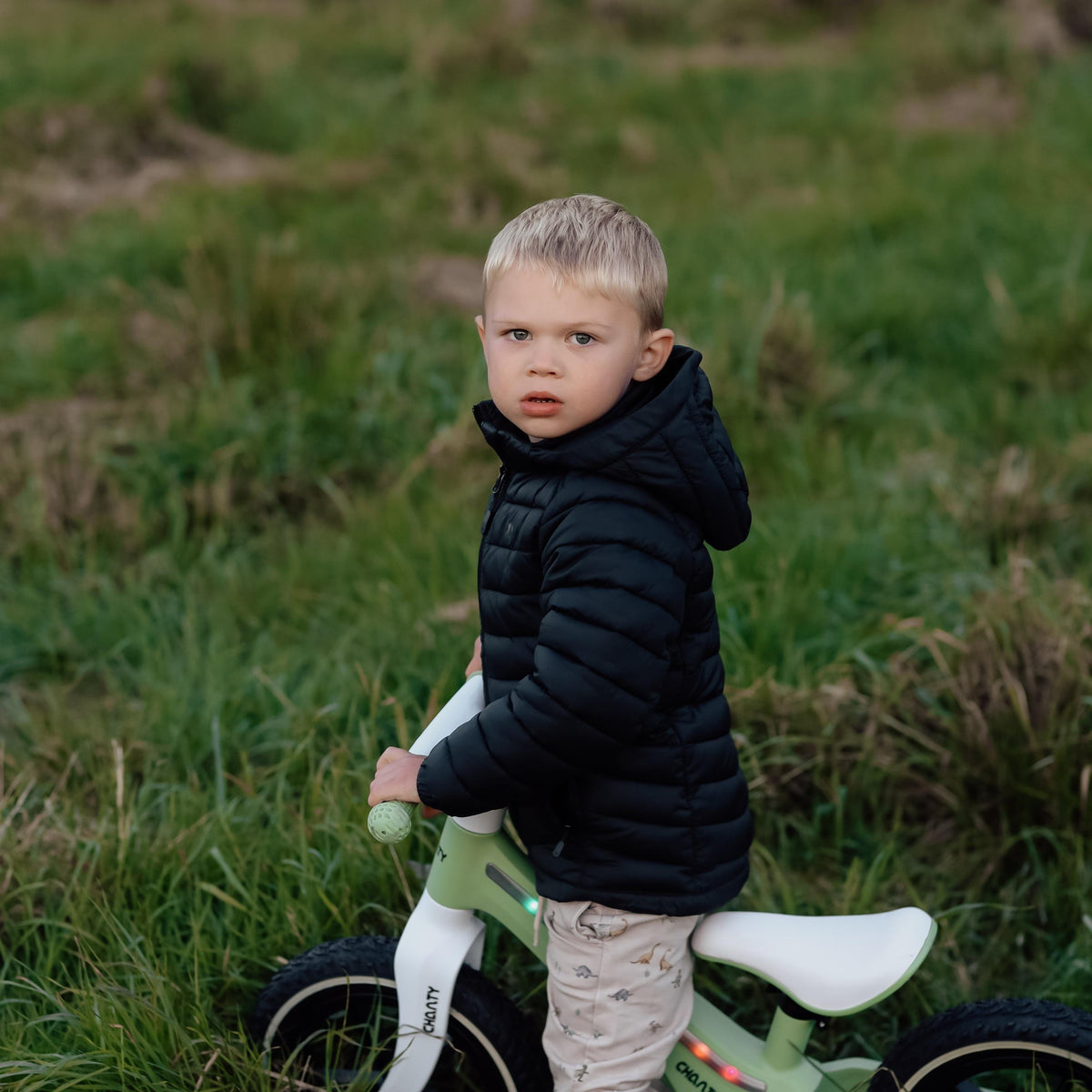 Chanty Go Grøn Bicicletta da Corsa | Con Luce Integrata