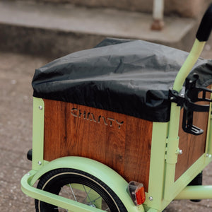 Copertura antipioggia per bicicletta cargo per bambini