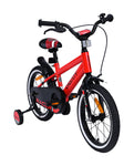 CHANTY Racer 16" Bicicletta rossa per bambini | 4-6 anni |