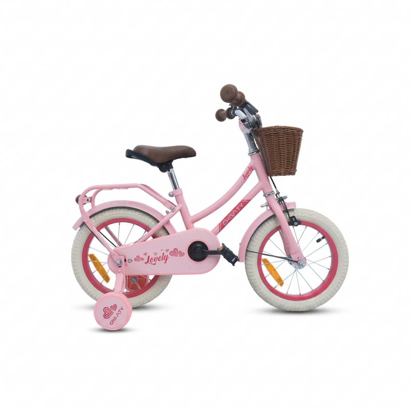 CHANTY Lovely 14" Bicicletta rosa per bambine | 3-5 anni |