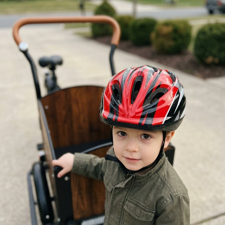 Casco per bambini Chanty – Rosso