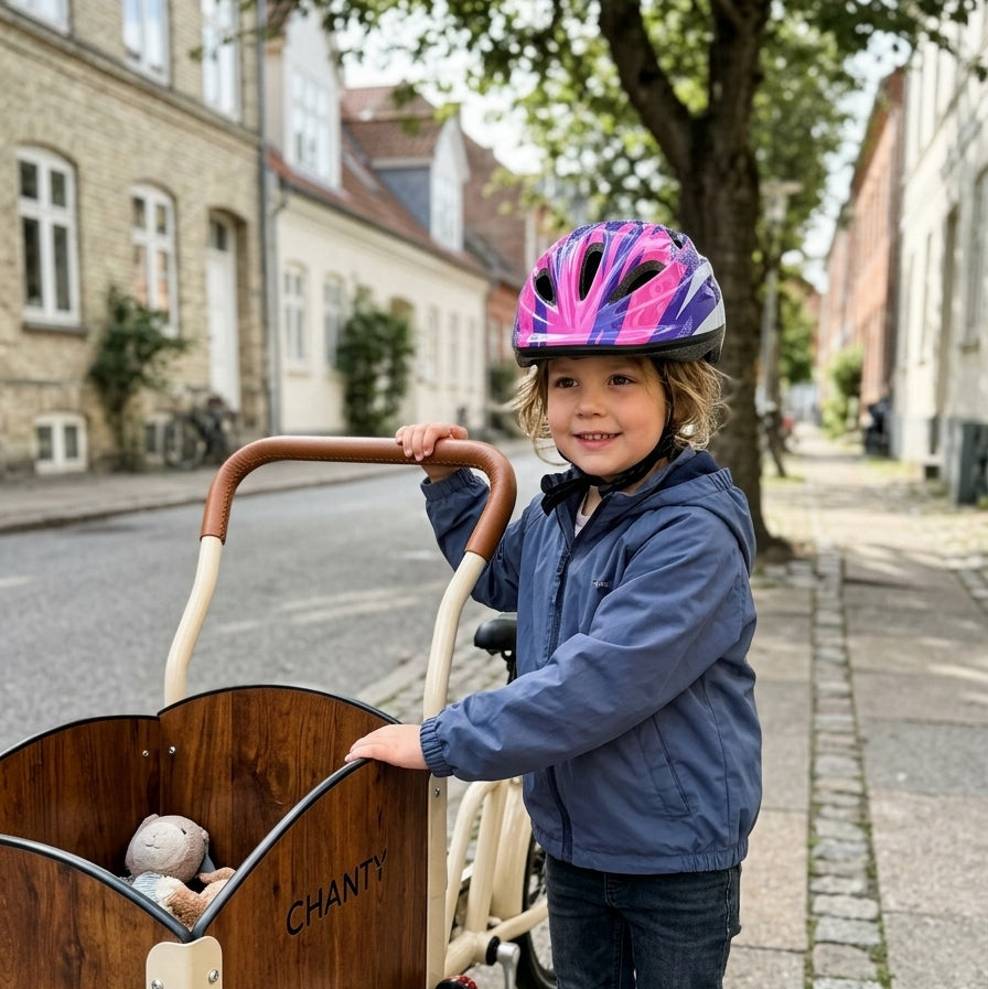 Casco per bambini CHANTY – Viola
