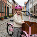 Casco per bambini Chanty – Rosa con stelle