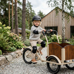 Casco per bambini CHANTY + set protezioni – Nero