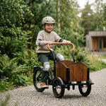Casco per bambini CHANTY + set protezioni – Beige sabbia