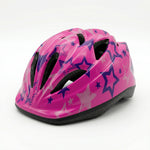 Casco per bambini Chanty – Rosa con stelle