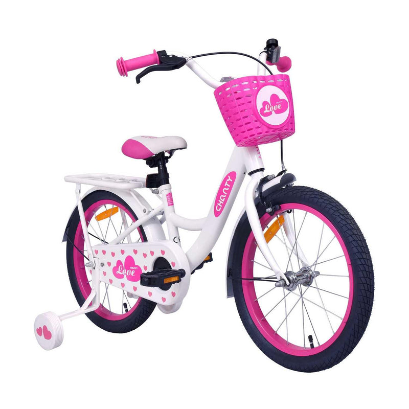 CHANTY Love 18" Bicicletta rosa per bambine |
