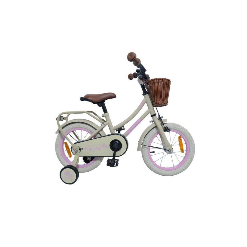 CHANTY Lovely 14" Bicicletta beige per bambine | 3-5 anni |