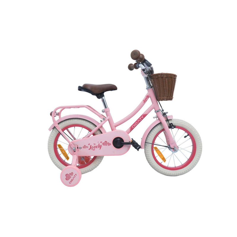CHANTY Lovely 14" Bicicletta rosa per bambine | 3-5 anni |