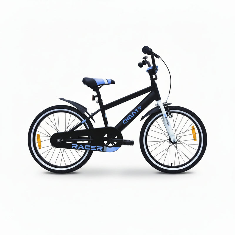 CHANTY Racer 20" Bicicletta nera per bambini | 5-9 anni |