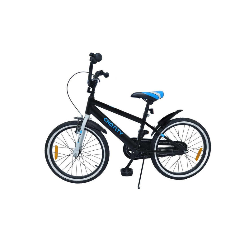 CHANTY Racer 20" Bicicletta nera per bambini | 5-9 anni |