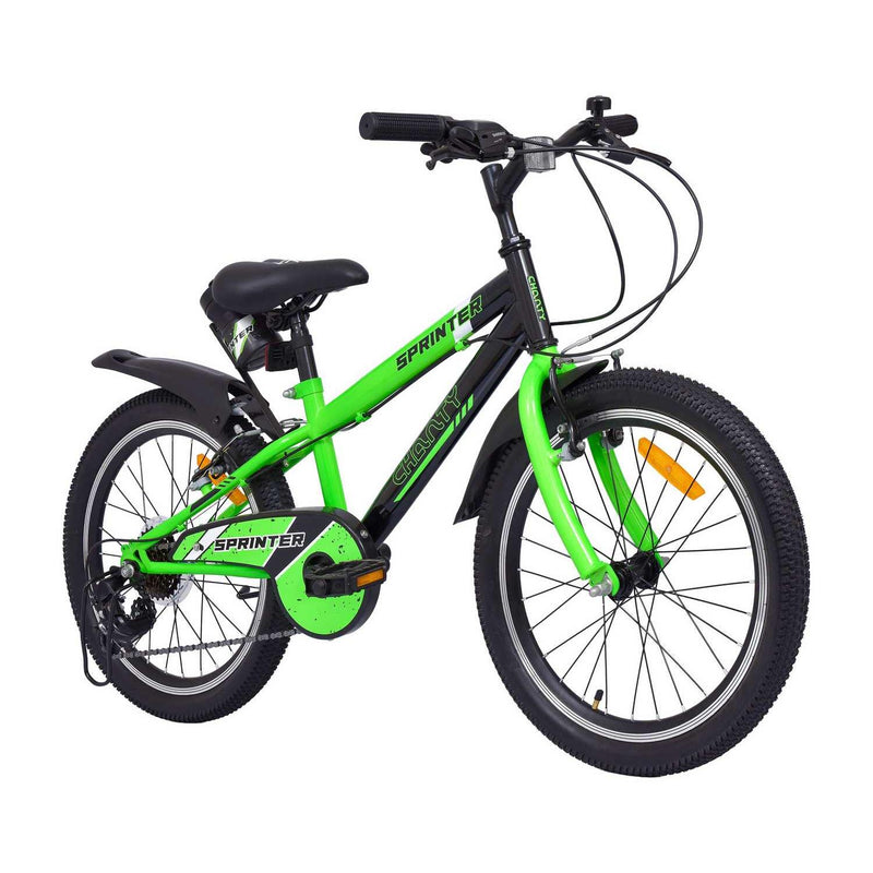 CHANTY Sprinter 20" Bicicletta verde per bambini | 7 marce |