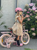 CHANTY Flower Bicicletta da bambina rosa chiaro 16
