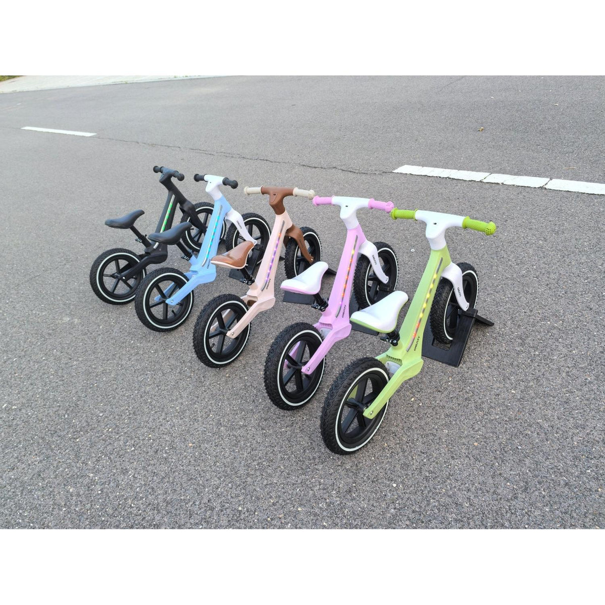 Bicicletta senza pedali con luci | illuminazione a LED | 2-6 anni