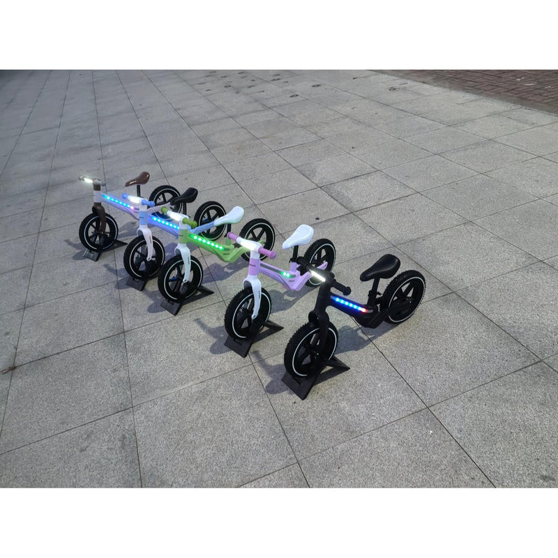 Bicicletta senza pedali con luci | illuminazione a LED | 2-6 anni