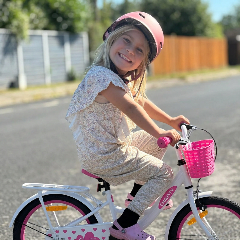 CHANTY Love 18" Bicicletta rosa per bambine |