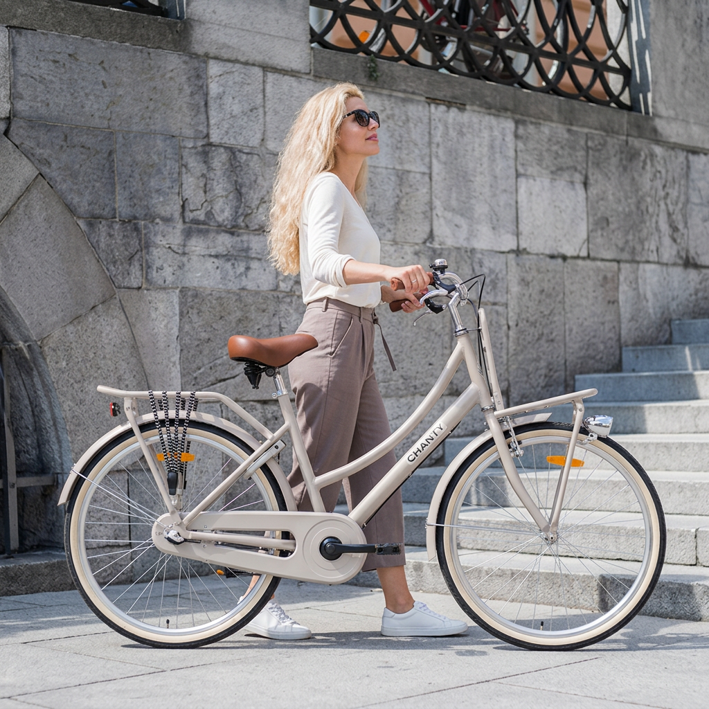 Bicicletta per bambini Chanty – City – 26 Sabbia