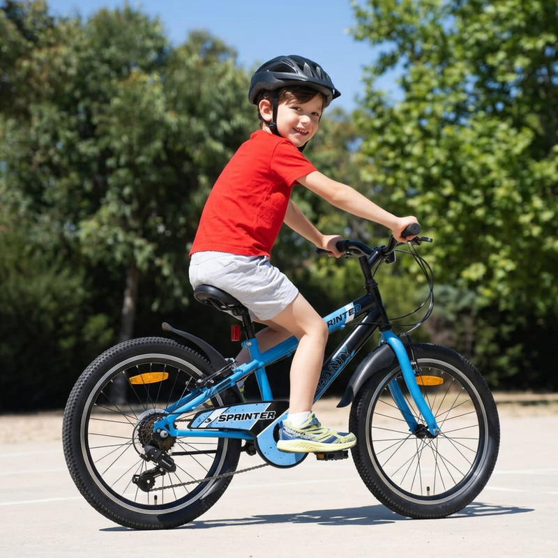 CHANTY Sprinter 26" Bicicletta blu per bambini | 7 marce |