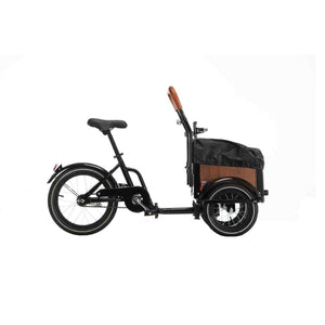 Copertura antipioggia per bicicletta cargo per bambini